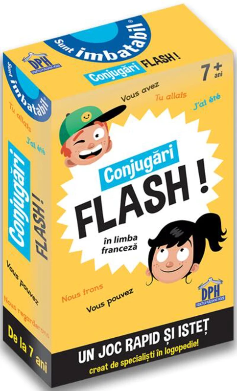 Sunt imbatabil. Conjugări flash în limba franceză!