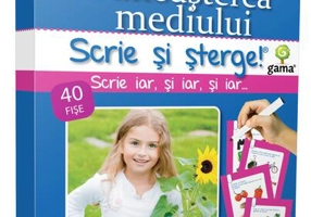Cunoaşterea mediului. Scrie și șterge! Inițiat (5-6 ani)