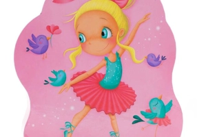 Puzzle progresiv 4 in 1: Micuța Balerină