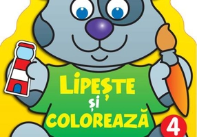 Lipește și colorează: 4