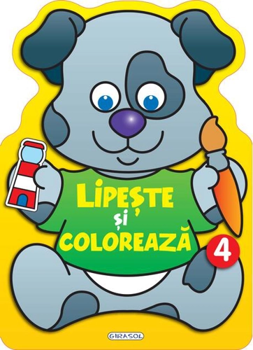 Lipește și colorează: 4