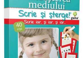 Cunoaşterea mediului. Scrie și șterge! Inițiat (6-7 ani)