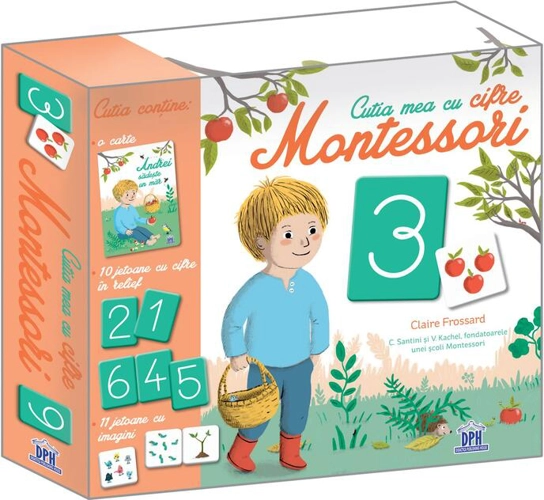 Cutia mea cu cifre Montessori (+3 ani)