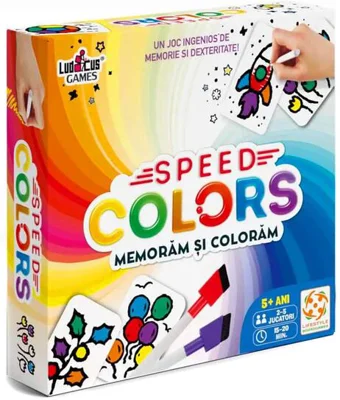 Speed Colors: Memorăm și colorăm