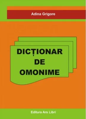Dicționar de Omonime