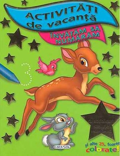 Activități de vacanță. Învățăm să numărăm