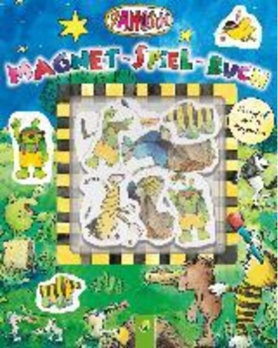 Janosch Magnet-Spiel-Buch : Lernspaß mit 16 Magneten