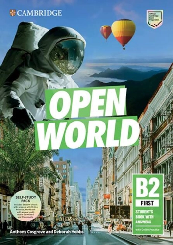 Open World First, Self Study Pack (SB w Answers w Online Practice and WB w Answers w Audio Download and Class Audio)