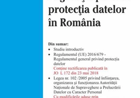 Legislaţia privind protecţia datelor în România