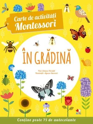 Carte de activități Montessori. În grădină