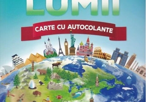 Atlasul lumii. Carte cu autocolante