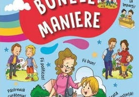 Bunele maniere 1. Carte de colorat (bleu)