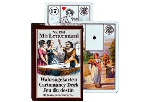 Cărți de joc pentru cartomanție Piatnik „Mademoiselle Lenormand - Jocul Destinului”