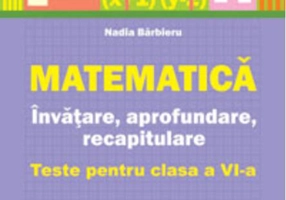 Matematică. Învăţare, aprofundare, recapitulare. teste pentru clasa a VI-a