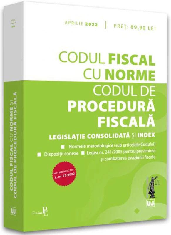 Codul fiscal cu Norme și Codul de procedură fiscală