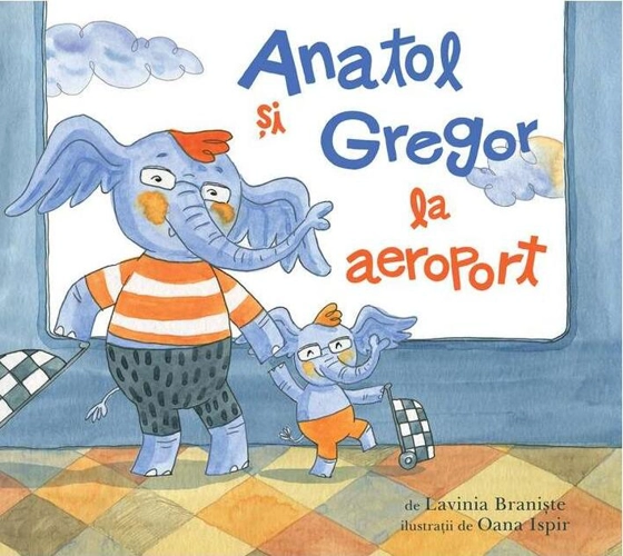 Anatol și Gregor la aeroport