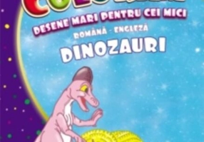 Dinozauri. Desene mari pentru cei mici română-engleză