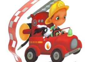 Puzzle progresiv 4 în 1: Micul Pompier