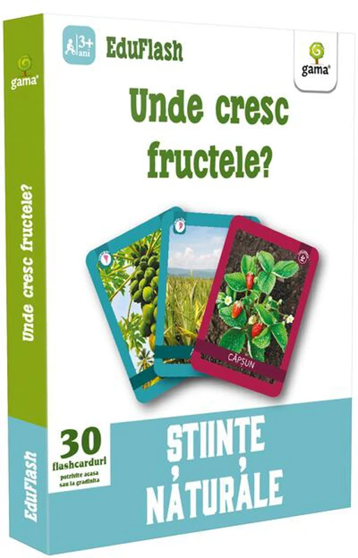 Unde cresc fructele? EduFlash