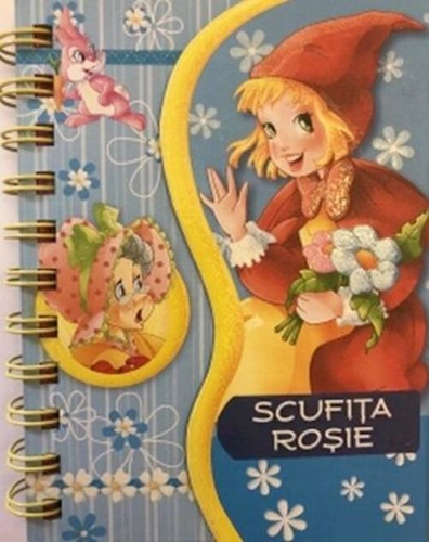 Scufița roșie. Poveste și activități (carte cu spirală)