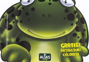Broască. Carte de colorat