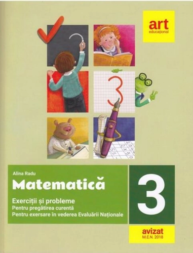 Exerciții și probleme de matematică. Clasa a III-a (+ Portofoliu de evaluare al elevului)