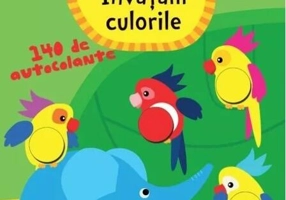 Balonașe autocolante. Învățăm culorile (3+)