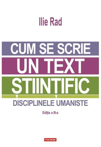 Cum se scrie un text științific