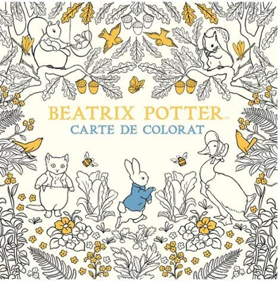 Beatrix Potter - Carte de colorat