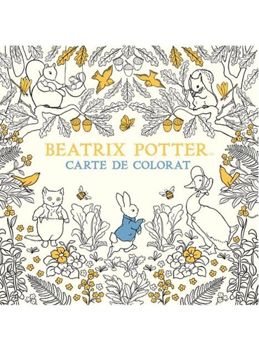 Beatrix Potter - Carte de colorat