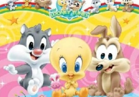 Mari desene pentru micii artişti! Colorează cu Baby Looney Tunes
