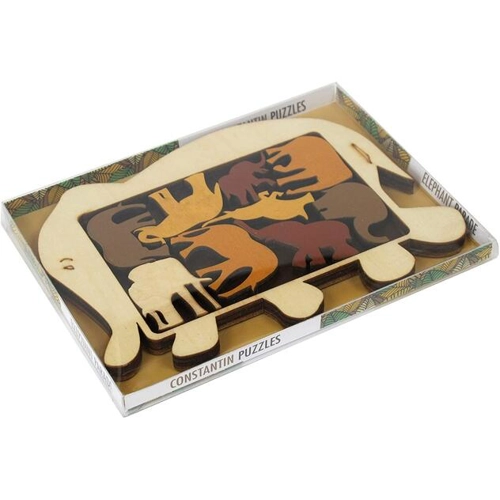 Puzzle Logic Cu Animale Constantin - Elephant Parade