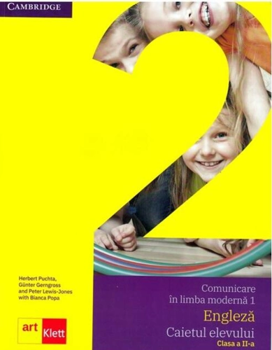 Comunicare în limba modernă 1 - Engleză. Caietul elevului. Clasa a II-a + CD