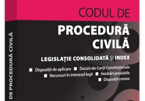 Codul de procedura civilă: septembrie 2023