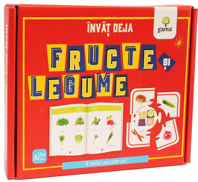 Învăț deja fructe și legume