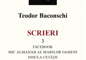 Scrieri 3. Facebook. Mic almanah al marilor oameni (pe care i-am cunoscut). Insula cetății. Despre necunoscut