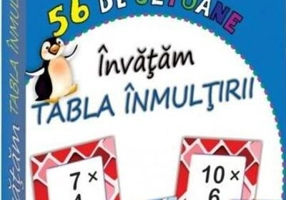 56 de Jetoane - Invățăm tabla înmulțirii﻿
