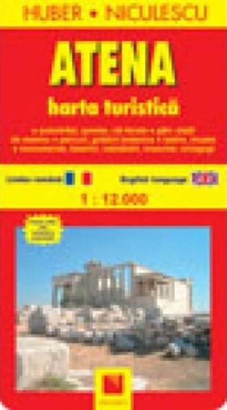 Atena. Harta turistică şi rutieră