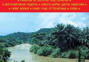 Hartă rutieră Congo