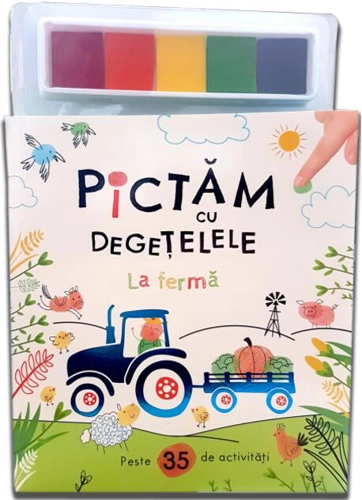 Pictăm cu degețelele. La fermă