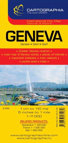 Hartă rutieră Geneva