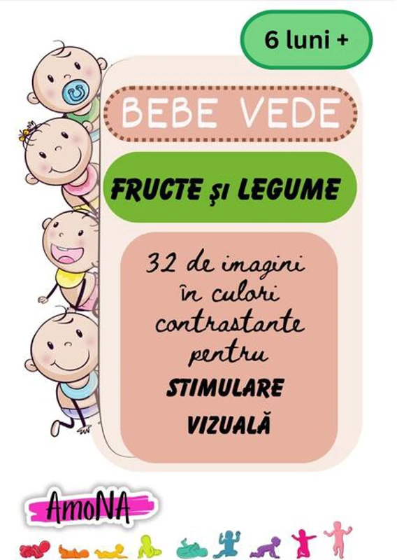 Cartonașe Bebe vede, Fructe și legume