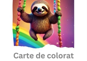 Carte de colorat pentru leneși