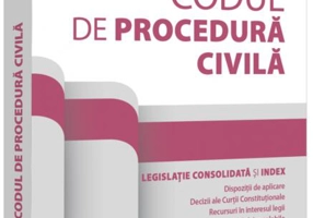 Codul de procedura civilă: ianuarie 2024