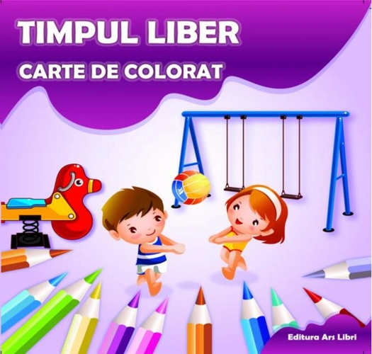 Timpul liber. Carte de colorat