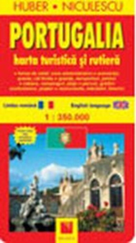 Portugalia. Hartă turistică şi rutieră