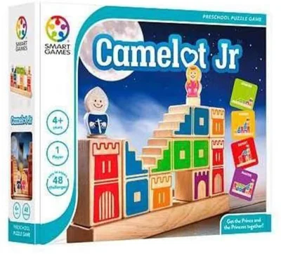Joc de logică Camelot Junior cu 48 de provocări