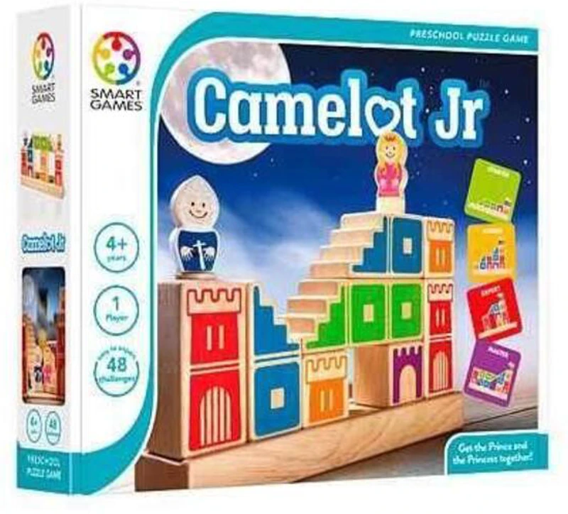 Joc de logică Camelot Junior cu 48 de provocări