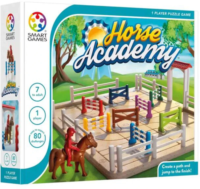 Joc de logică Horse Academy cu 80 de provocări