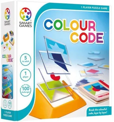 Joc de logică Colour Code cu 100 de provocări